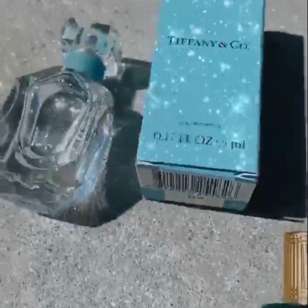 Tiffany mini collectors bottle